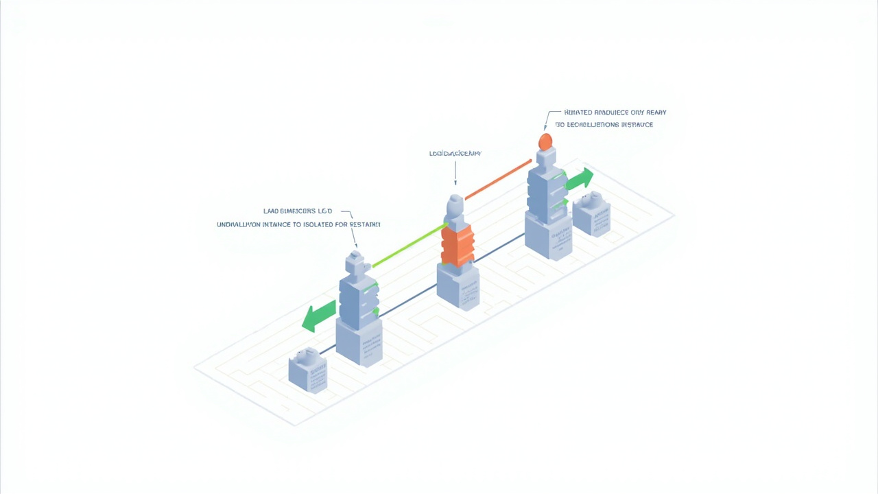 负载均衡器将流量只路由到就绪实例的插图