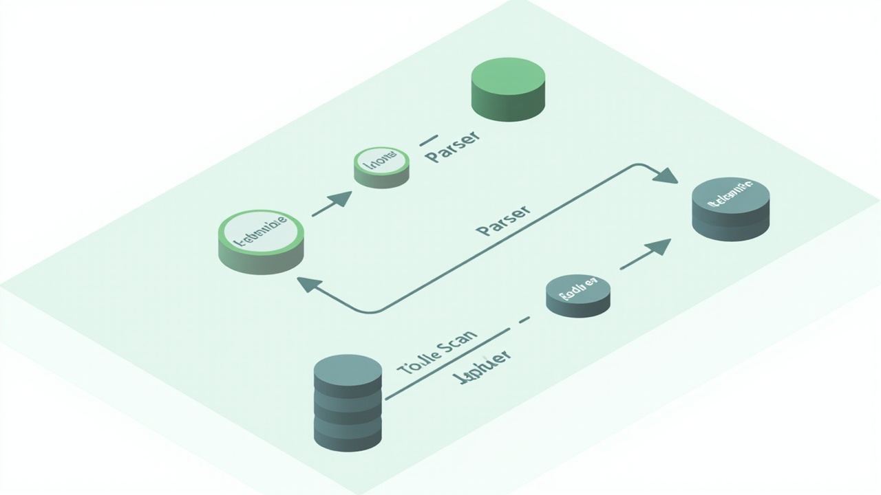 SQL 查询计划流向